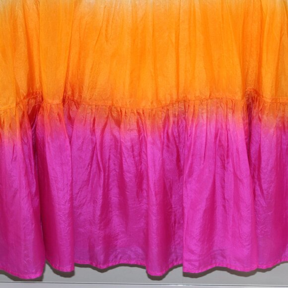 Karina Grimaldi Cambridge Mini Dress Size M 100% Silk - Picture 7 of 13